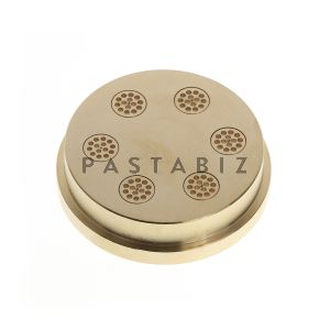 009 - 1.9MM SPAGHETTI DIE FOR TR95. Also fits Omcan PM-IT-0025 (16643) / PM-IT-0025-T (13236), and Rosito Bisani TR95