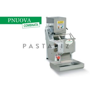 P.Nuova Combinata - Máquina de pasta de 170 mm de Rodillo de Masa / Máquina de Pasta Combinada con Tolva de Mezcla (monofásica)
